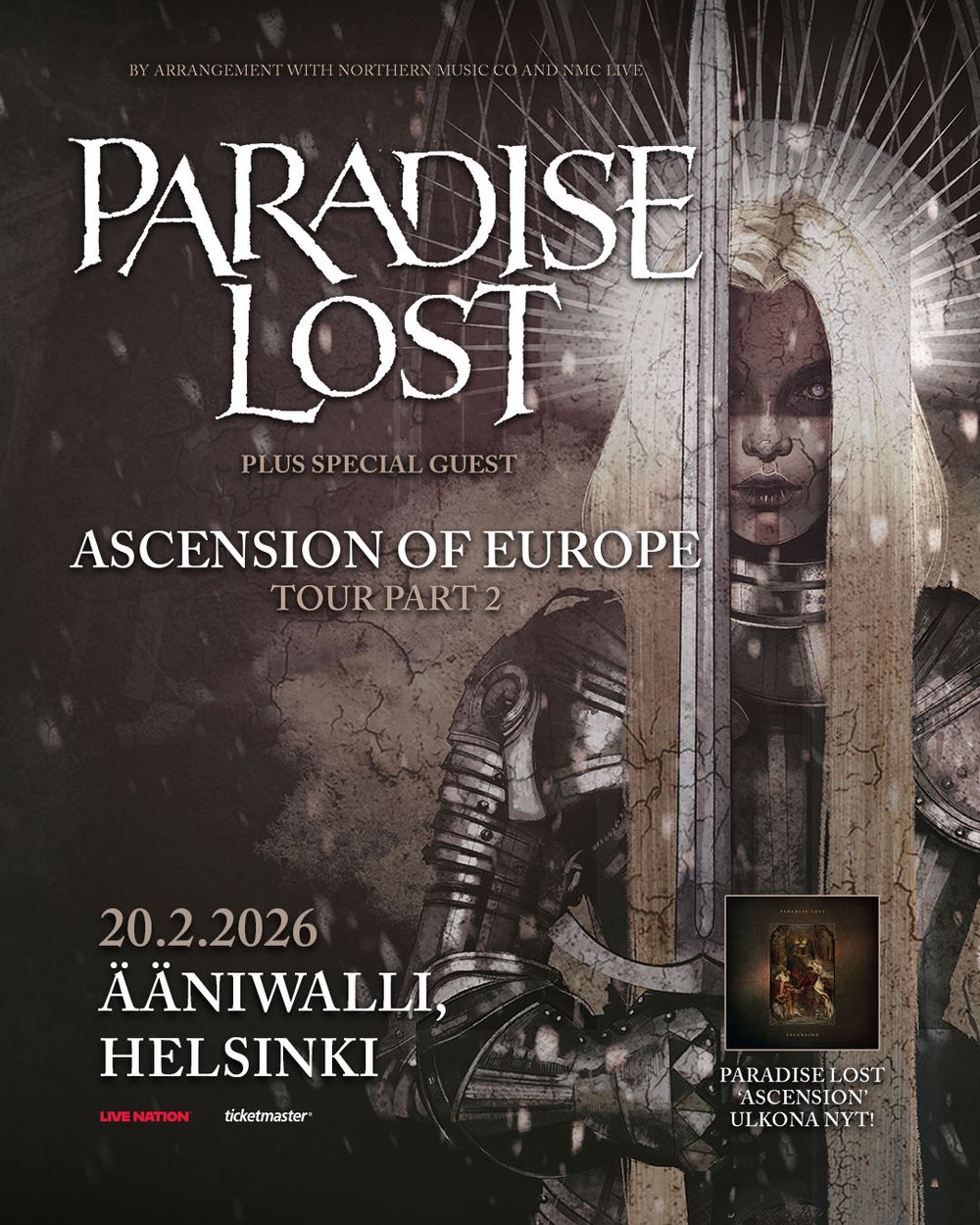 Paradise Lost – Ascension Of Europe Tour Part 2 (UK)
