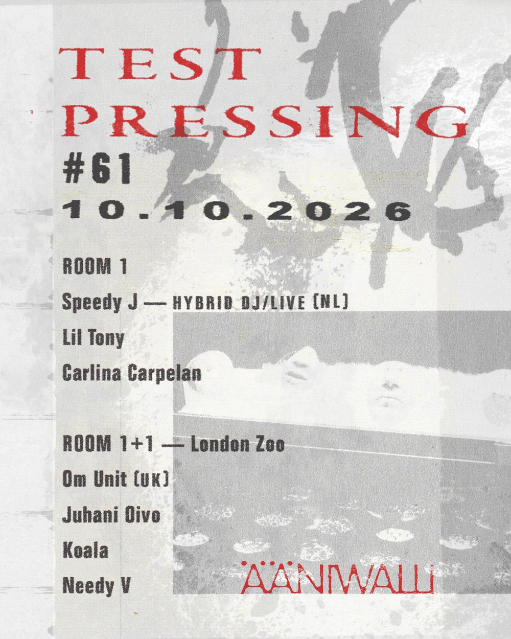 Test Pressing # 61: Speedy J (NL), Om Unit (UK)